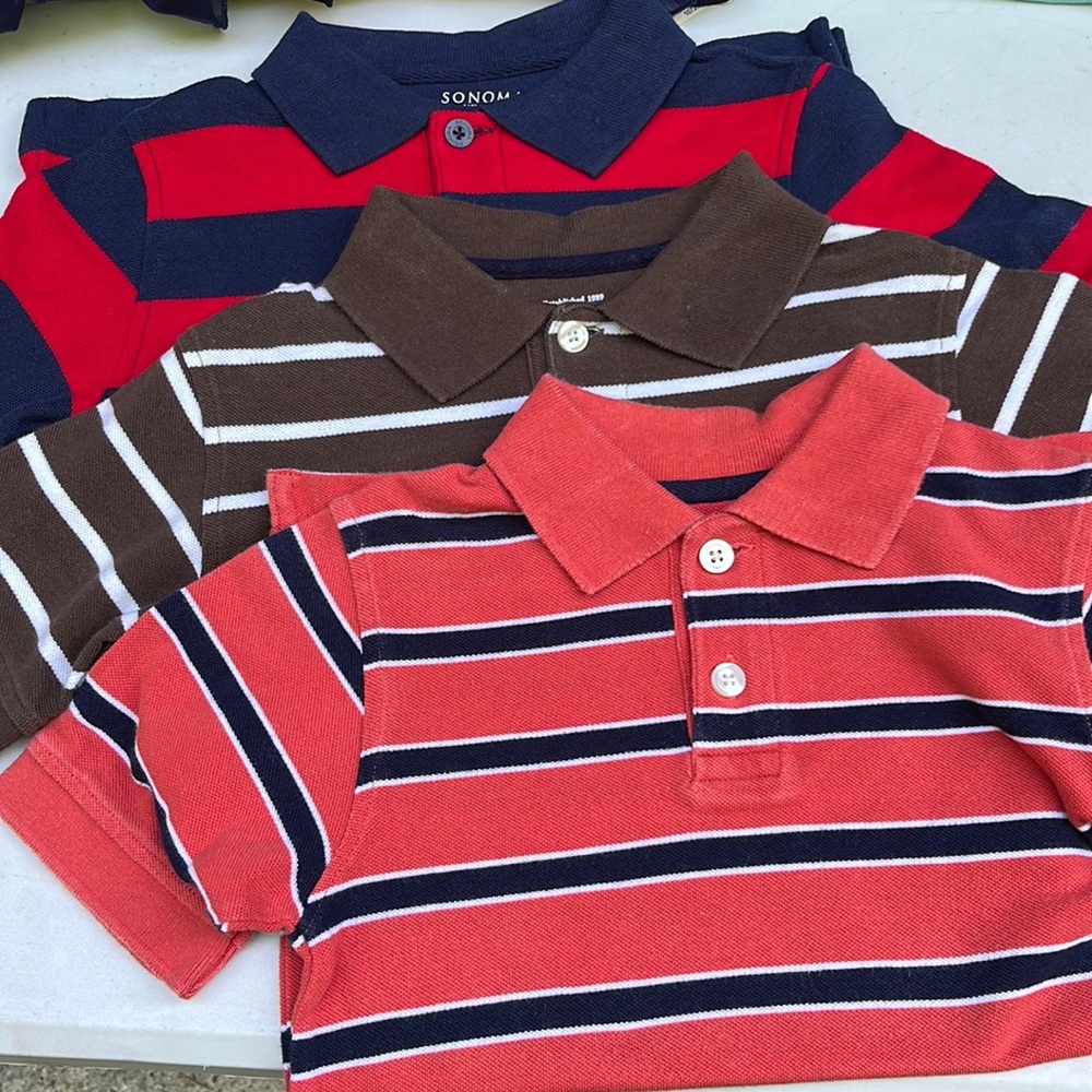 Boys short sleeve polo bundle